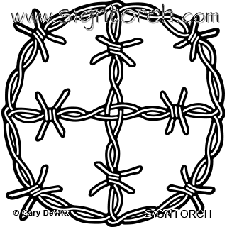 (image for) Barbed Wire 012 =