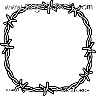 (image for) Barbed Wire 032 =