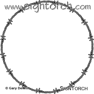 (image for) Barbed Wire 035 =