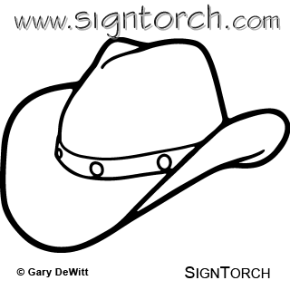 (image for) Cowboy Hat 014 =