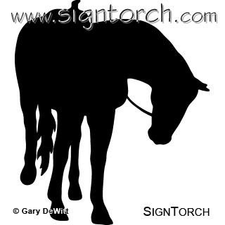 (image for) Horse Saddled 010 =