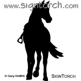 (image for) Horse Saddled 024 =