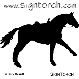 (image for) Horse Saddled 029 =