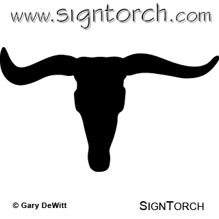 (image for) Longhorn Skull 001 _