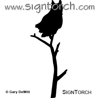 (image for) Great Horned Owl =