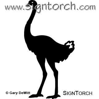 (image for) Ostrich 002 =