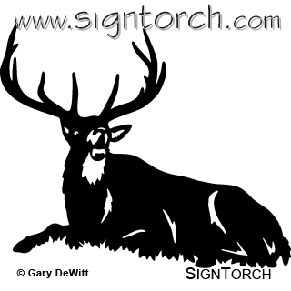 (image for) Bull Elk 008 =