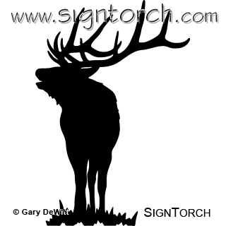 (image for) Bull Elk 012 =