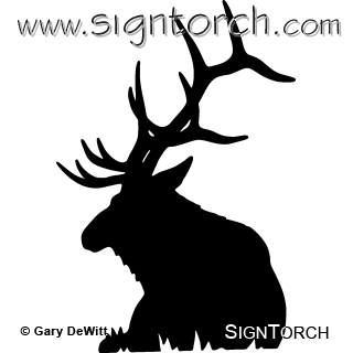 (image for) Bull Elk 015 =