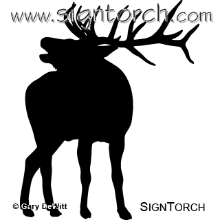 (image for) Bull Elk 018 =