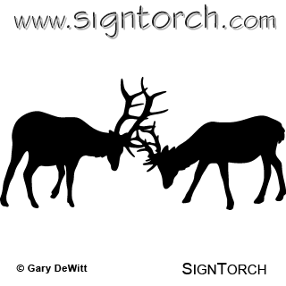 (image for) Elk Fight 006 =