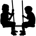 (image for) Kids Swinging 001 =