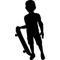 (image for) Boy Skateboard =