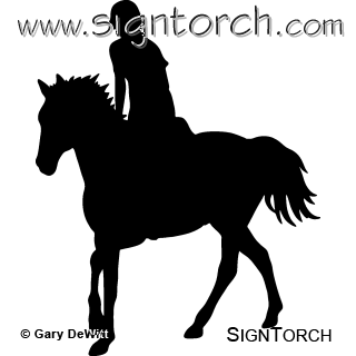 (image for) Horse Rider 047 =