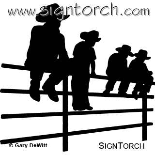 (image for) Cowboy Kids Fence =