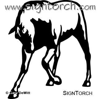 (image for) Horse Bowing =