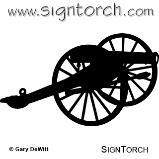 (image for) Six Pounder Cannon =