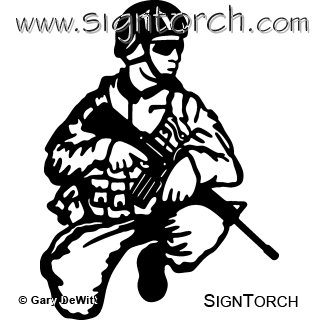 (image for) Soldier Praying 009 =