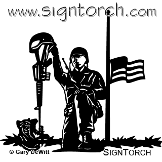 (image for) Soldier Praying 012 =