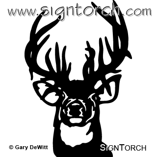 Buck 005 = : SignTorch, DXF SVG CNC Plasma Router Laser Art