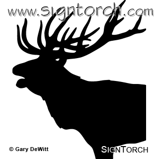 (image for) Bull Elk 023 =