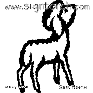 Lamb 003 = : SignTorch, DXF SVG CNC Plasma Router Laser Art