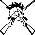 (image for) Deer Guns Skull =