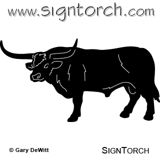 (image for) Longhorn Bull 004 ~