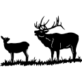 (image for) Elk Family 201 ~