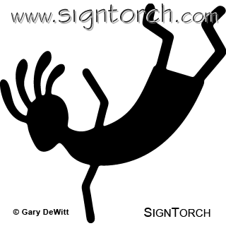 (image for) Kokopelli Dancing 263 _