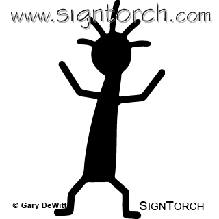 (image for) Kokopelli Dancing 264 _