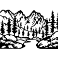 (image for) Mountain Scene 051 =