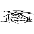 (image for) Mountain Scene 120 =