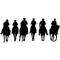 (image for) Cowboys Horses 015 ! =