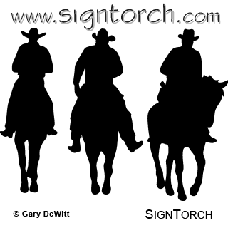 (image for) Cowboys Horses 014 ! =