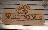 (image for) Daisy Welcome Sign