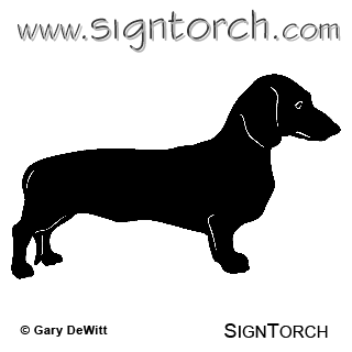 (image for) Dachshund 3 =