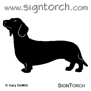 (image for) Dachshund 6 =