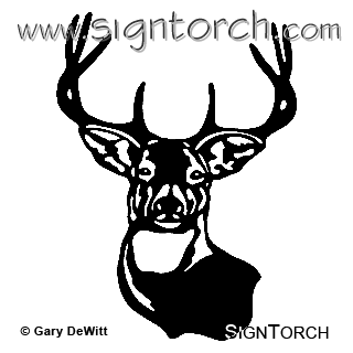 (image for) Deer Head 4 =