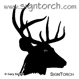 (image for) Deer Head 7 =