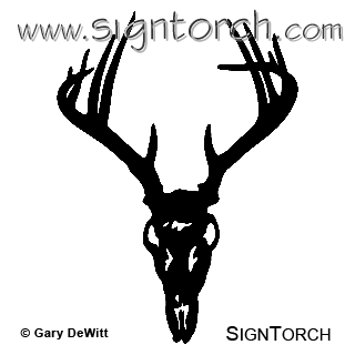 (image for) Deer Skull 1 =