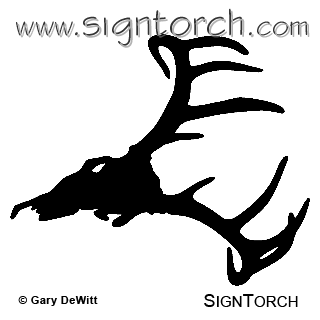 (image for) Deer Skull 6 =