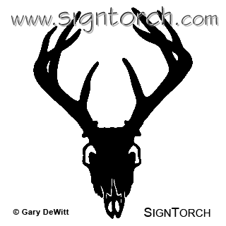 (image for) Deer Skull 7 =