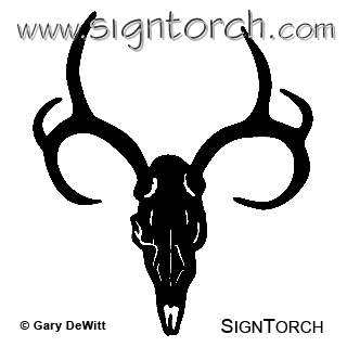 (image for) Deer Skull 9 =