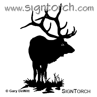 (image for) Elk Bull 1 =