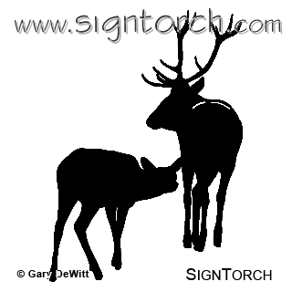 (image for) Elk Family 1 =