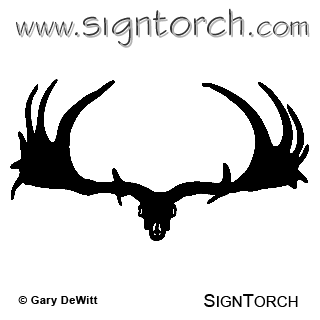 (image for) Moose Skull 1 =