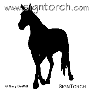 (image for) Horse 35a =