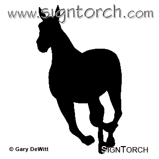 (image for) Horse 55a =