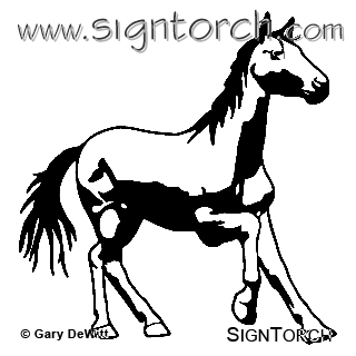 (image for) Horse 63 =